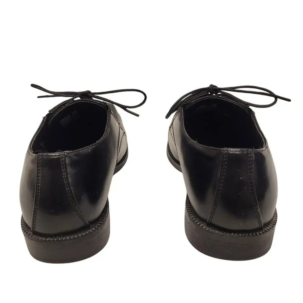 Alfani Men's Square Toe Derby Black Dress Shoe Size 10